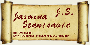 Jasmina Stanisavić vizit kartica